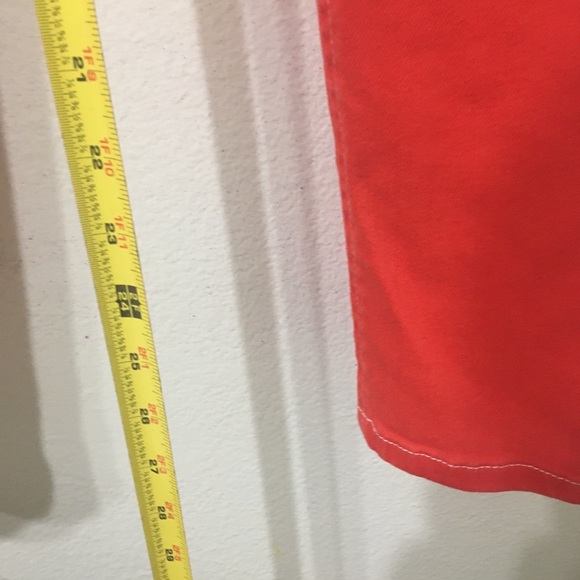 Lauren Jeans Co-Nice soft red jeans - 12 - Picture 5 of 6